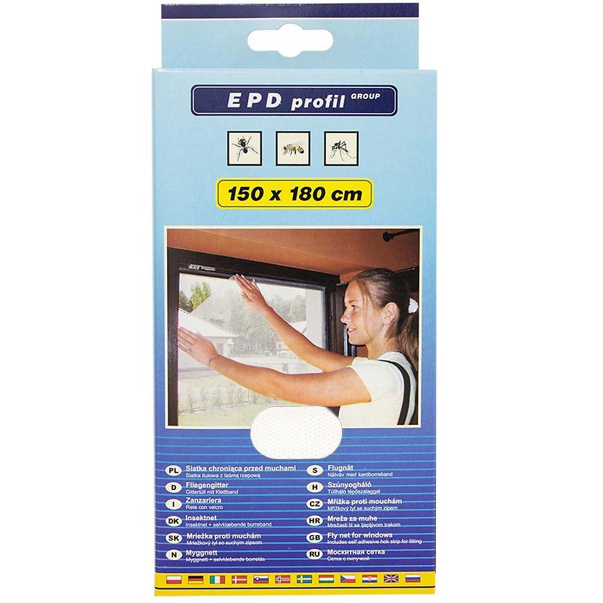 Síť proti hmyzu 150x180 Bílá BAUMAX