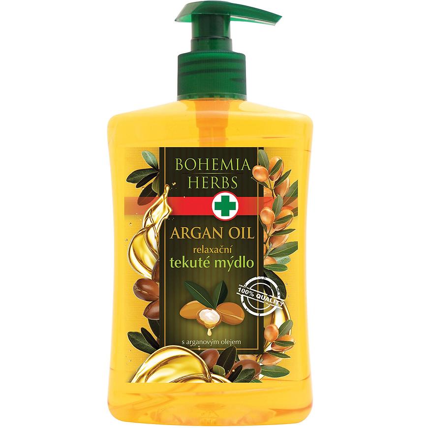Tekuté mýdlo s arganovým olejem 500 ml BOHEMIAGIFTS