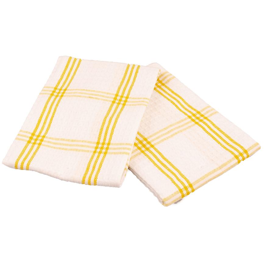 Utěrka Anabela 45x70 vafle žlutá set 2 ks VESNA