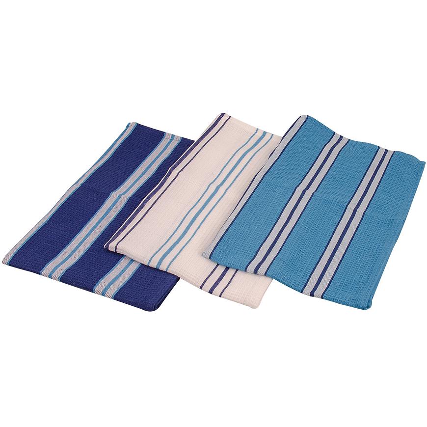 Utěrka Kaja 45x70 modrá set 3 ks VESNA