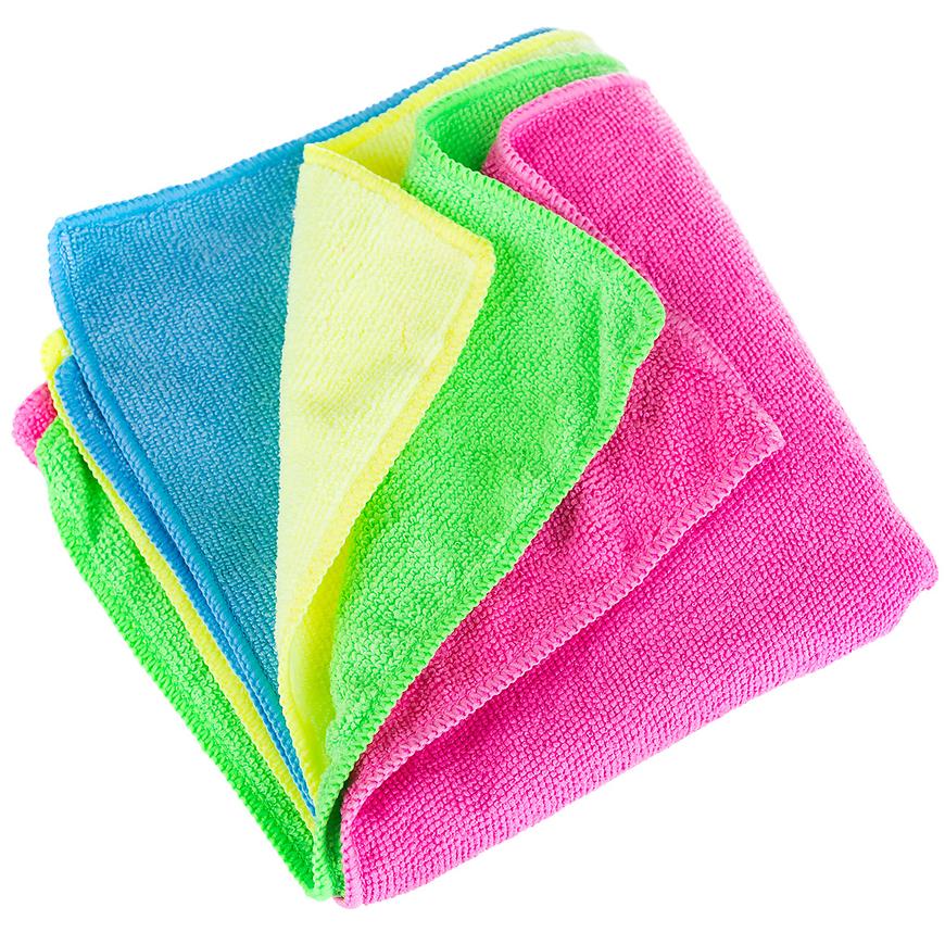 Utěrka z mikrovlákna 40x40 cm 200g/m2 mix barev BAUMAX