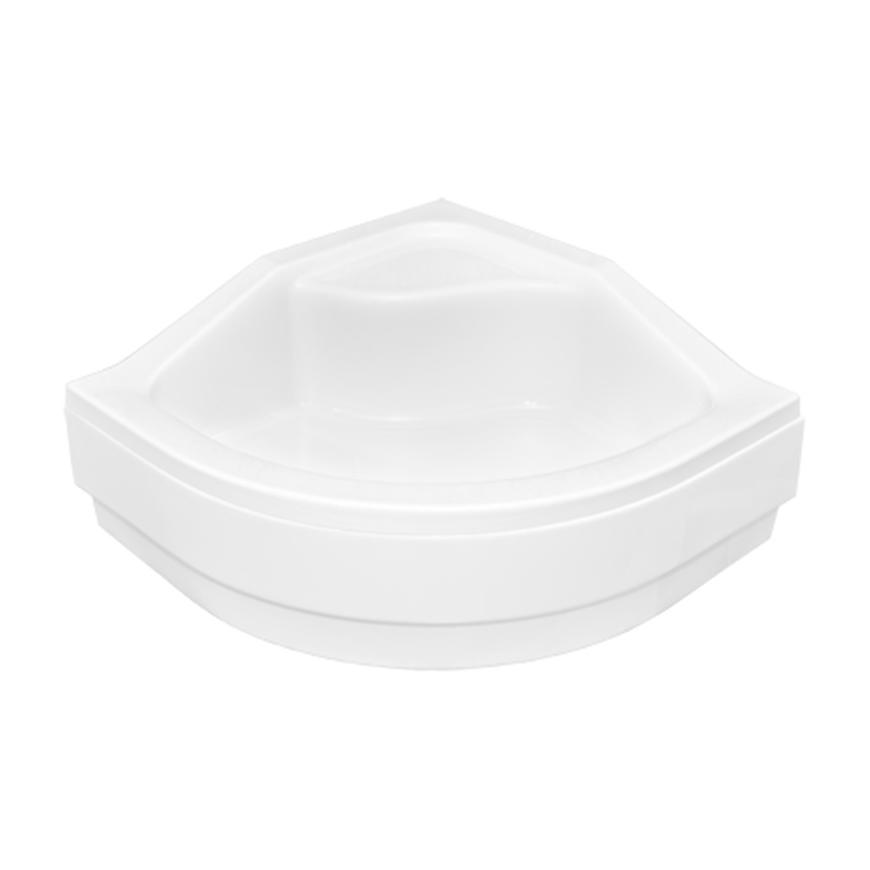 Vanička čtvrtkruhová Oliver 80X80X15/25 BESCO