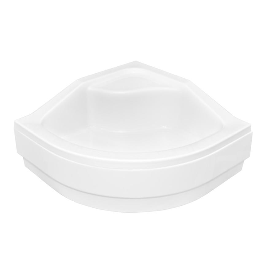 Vanička čtvrtkruhová Oliver 90x90x15/25 BESCO