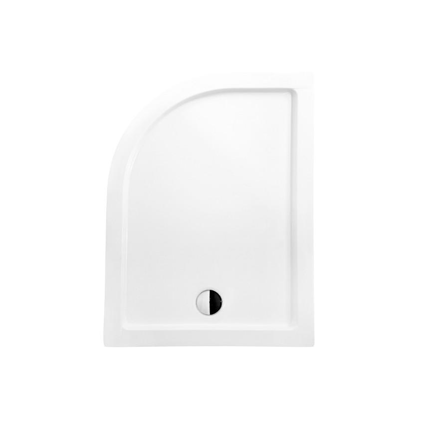 Vanička čtvrtkruhová saturn 120/90/4/16 pravá BESCO