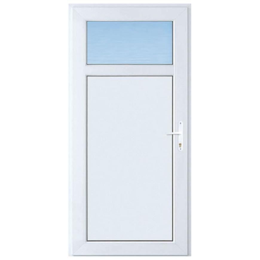 Vchodové dveře Easy d01 90l 98x198x6 bílé BAUMAX