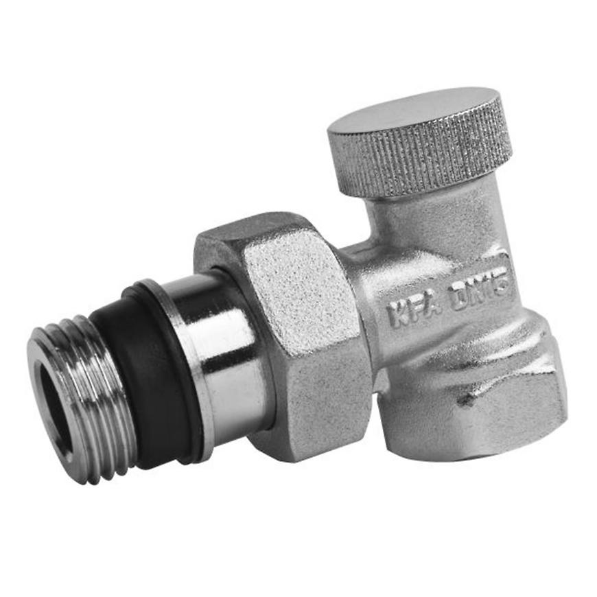 Ventil raidátorový zavírací rohový ARMATURA KRAKÓW