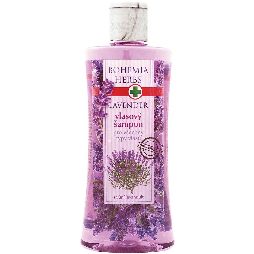 Vlasový šampon s bylinným extraktem a vůní levandule 250 ml BOHEMIAGIFTS