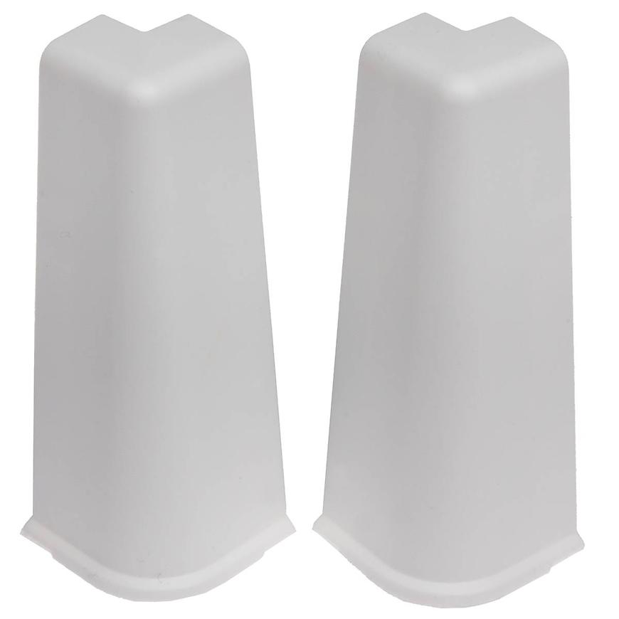 Vnější rohová spojovací lišta Hi-Line 89 bílá mat – 2 ks BAUMAX