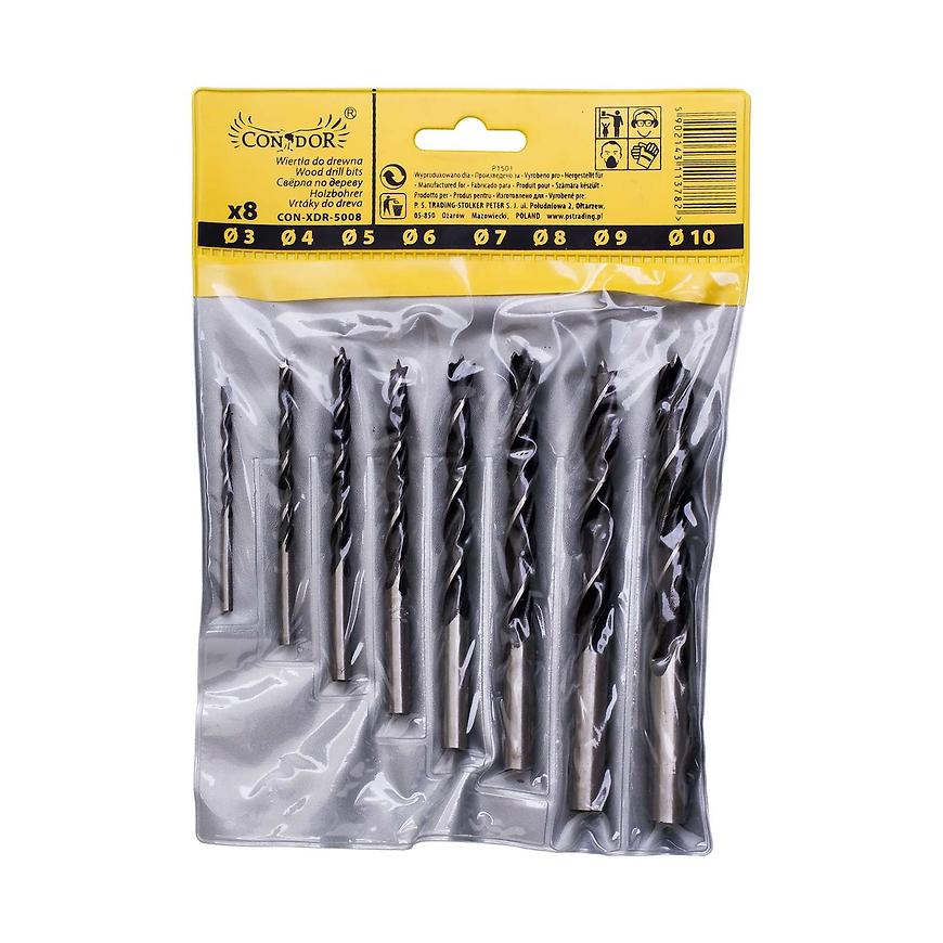 Vrtáky dřevo broušené