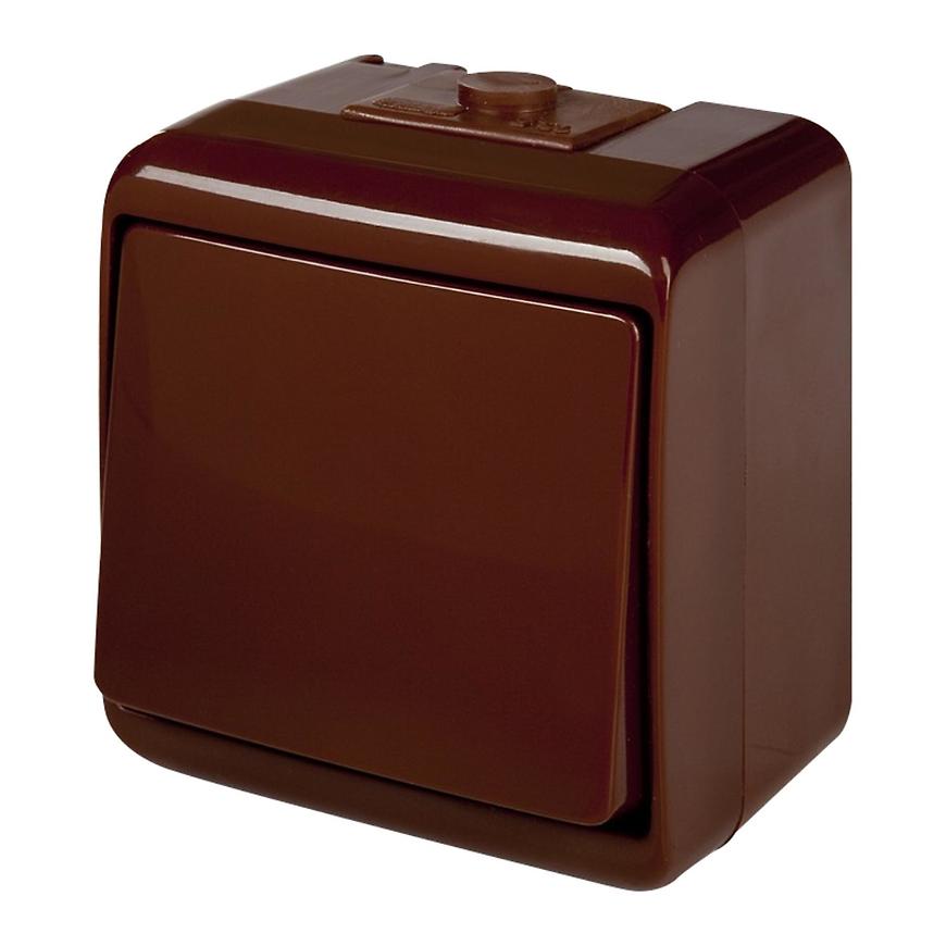 Vypínač 4WHE-1 hnědý BAUMAX