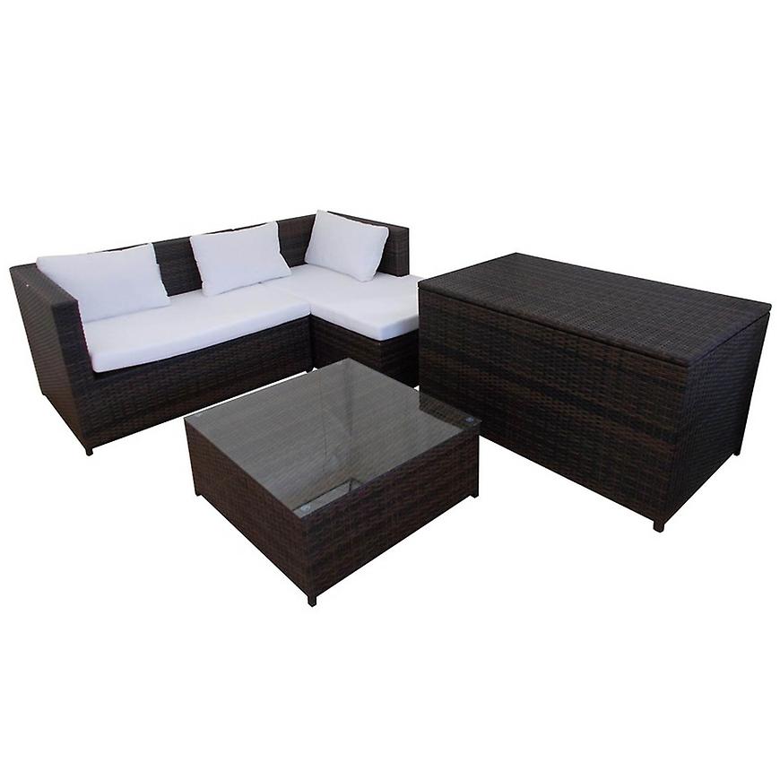 Zahradní souprava- stůl;rohová pohovka