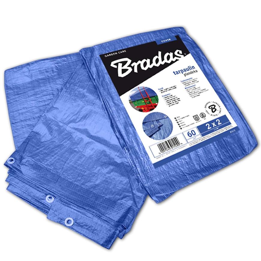 Zakrývací plachta zesílená blue 6x10 m 60g