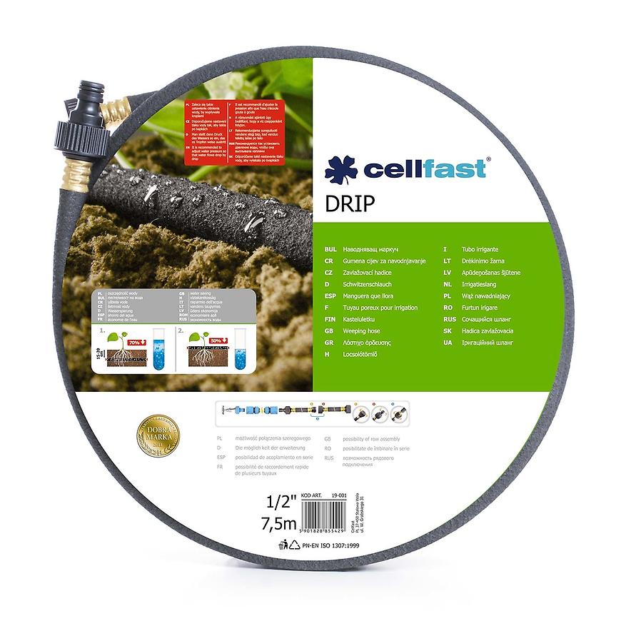 Zavlažovací hadice drip 1/2 7