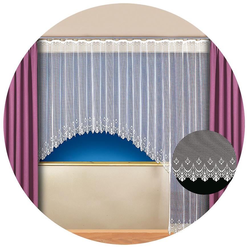 Záclona kusová Ivana 170x310 h2912 15 vykrojená VESNA