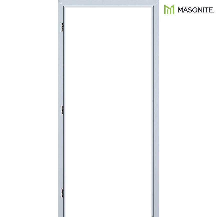 Zárubeň 3D Struktura Dřeva Bílá 90L 95-115 MM MASONITE