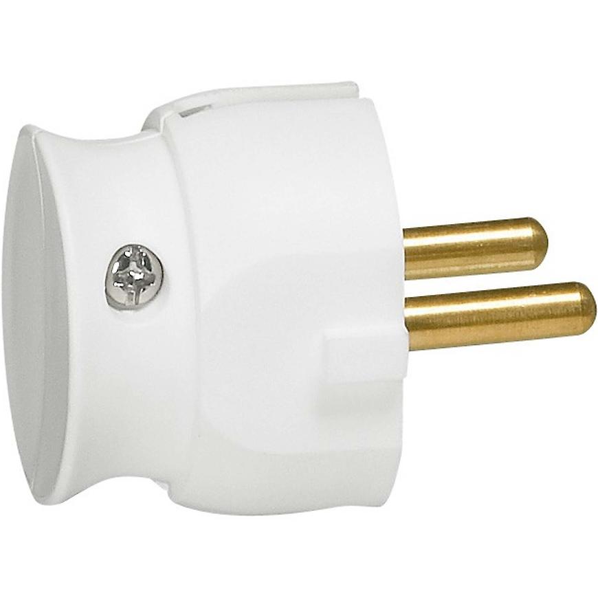 Zástrčka 2p 16a nílá super – plochá 050183 BAUMAX