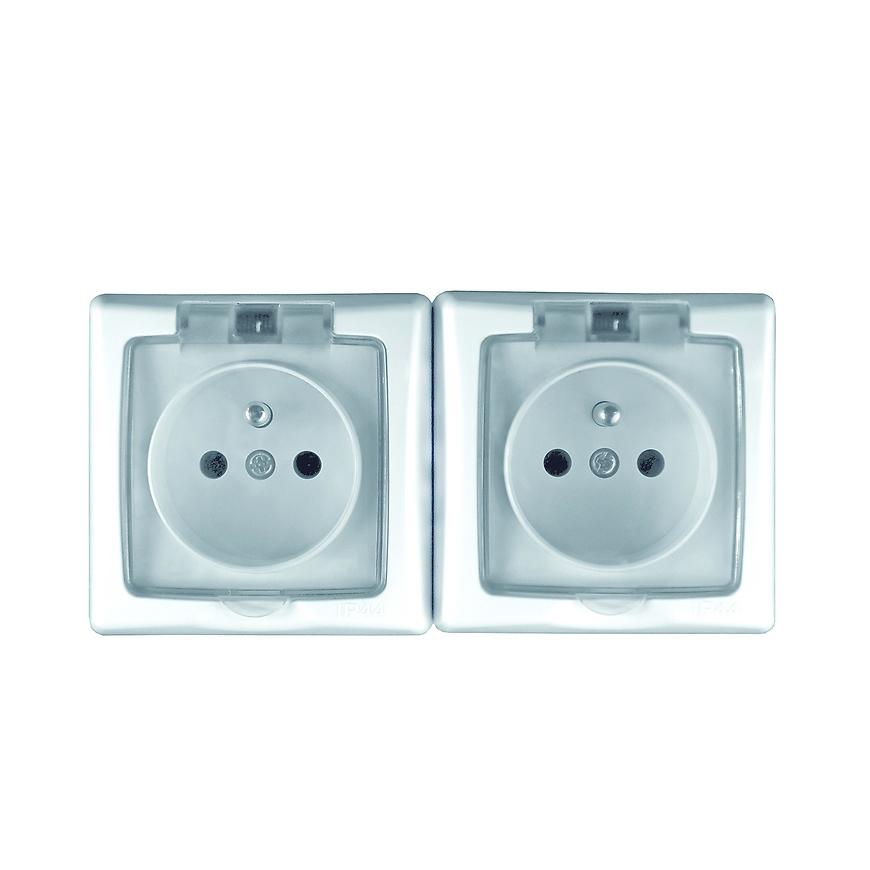 Zásuvka dvojnásobná25289 TESLA