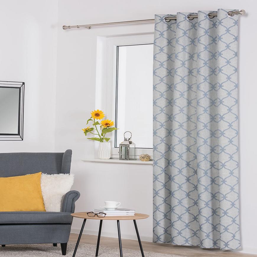 Závěs 140x245 Gusto modrá VESNA