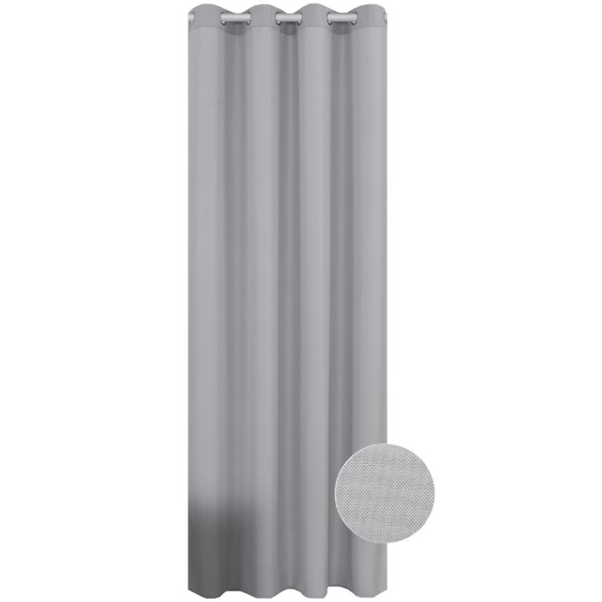 Závěs ARIANA 140X250 19522 šedá LASHER