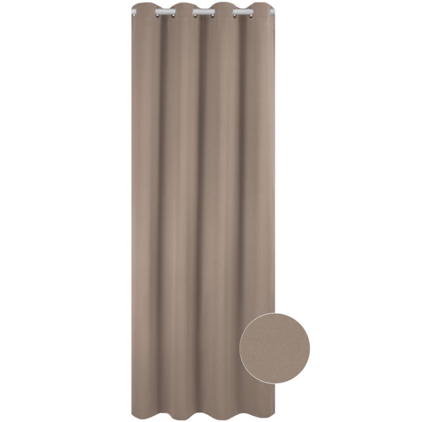 Závěs ZITA 140X250 19864 Blackout béžová LASHER