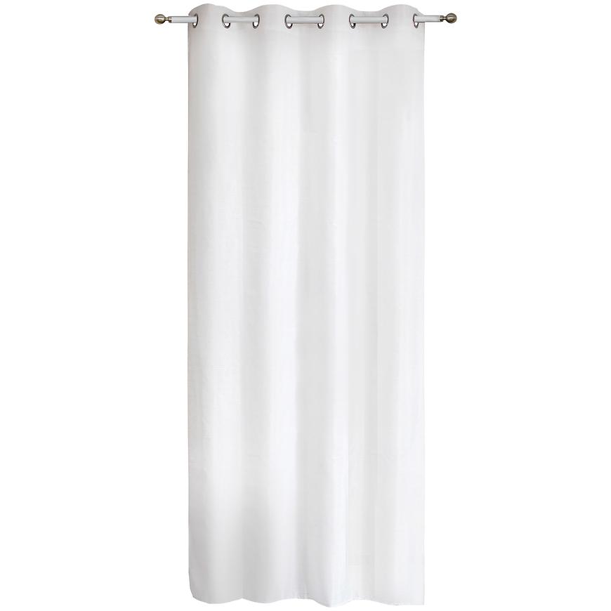 Závěs s kroužky Piryt 140x250 bílý BAUMAX