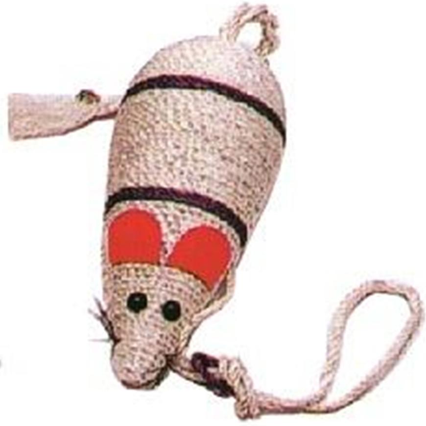 Škrabadlo myš sisal 31cm BAUMAX