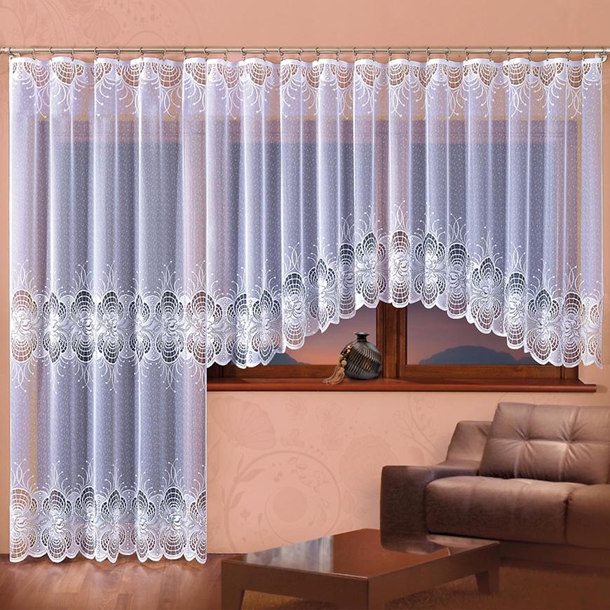 Žakárová záclona MARZANNA/A903/150X250 BAUMAX