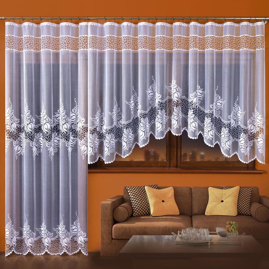 Žakárová záclona PELAGIA/A900/300X150 BAUMAX