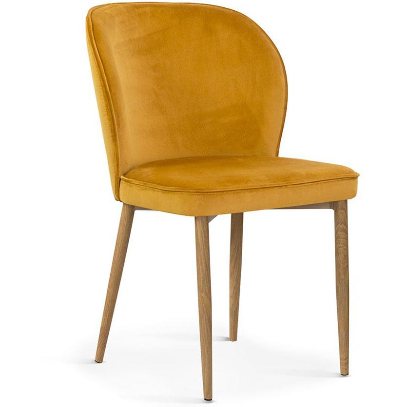 Židle Aine medová barva BAUMAX