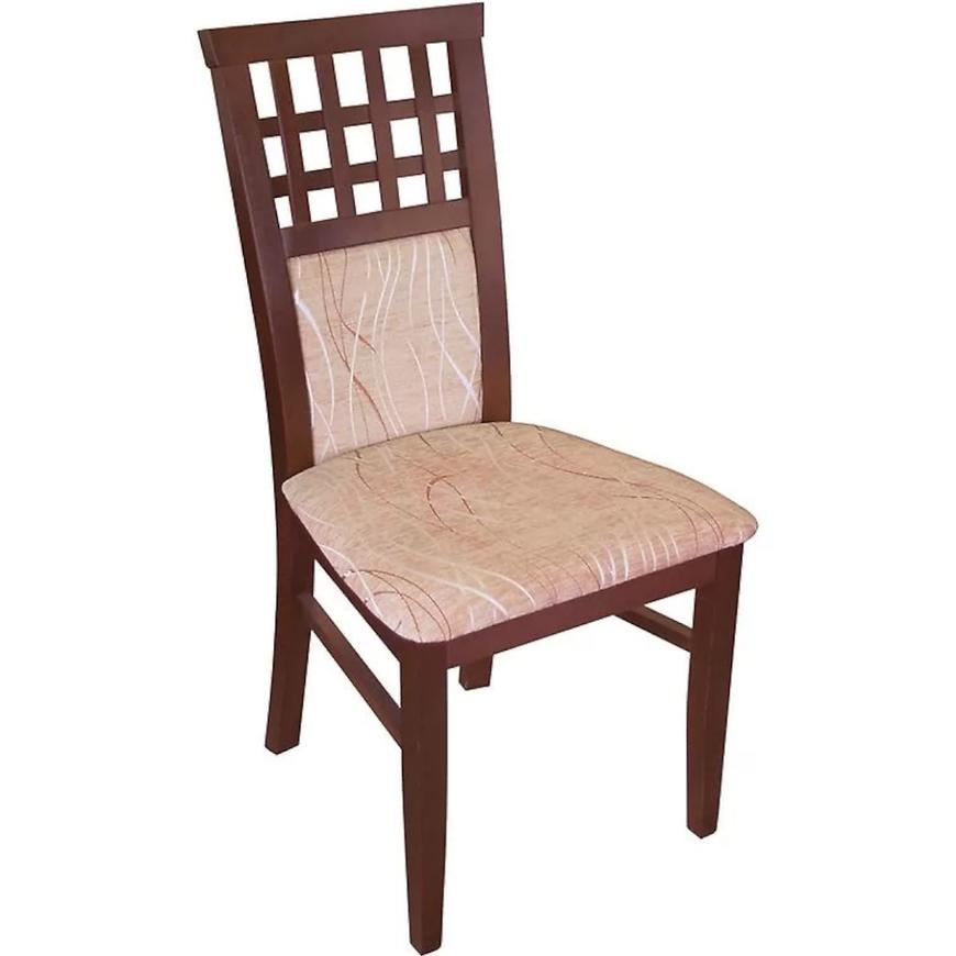 Židle čalouněná 55 Etna 15 tmavý ořech BAUMAX