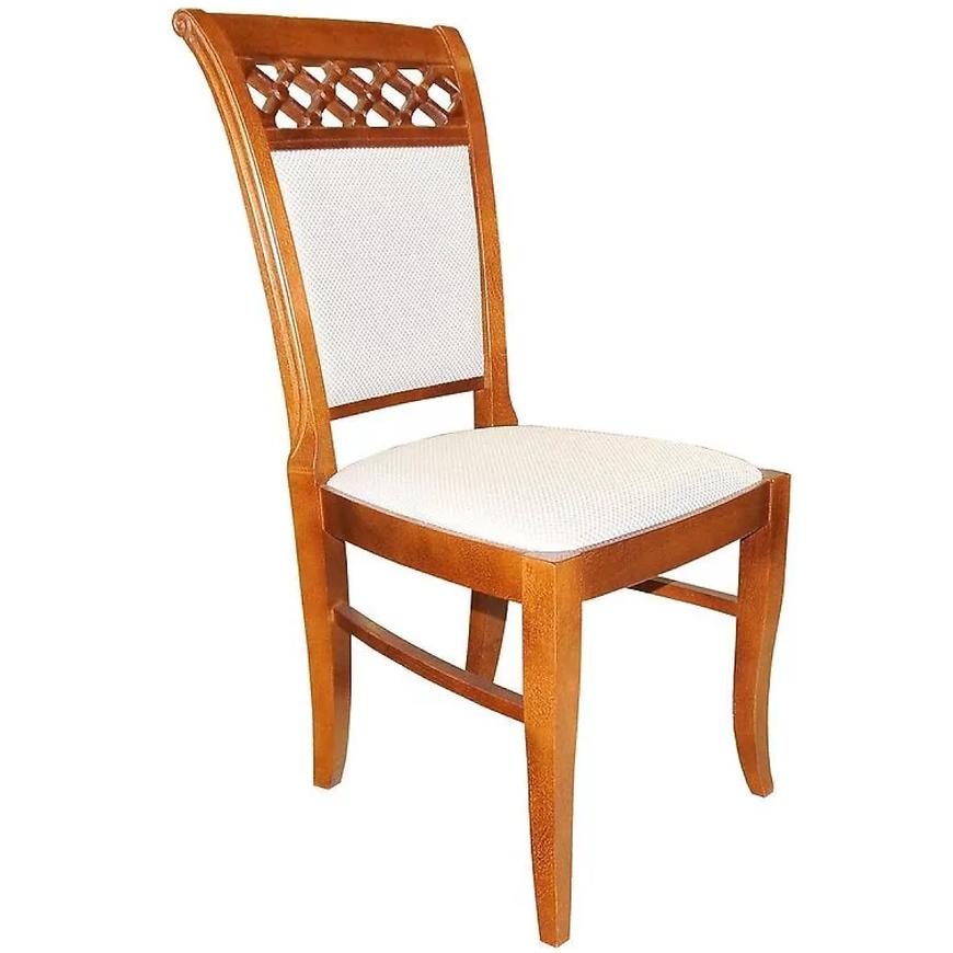 Židle čalouněná W54 Ks2380 v světlý ořech BAUMAX