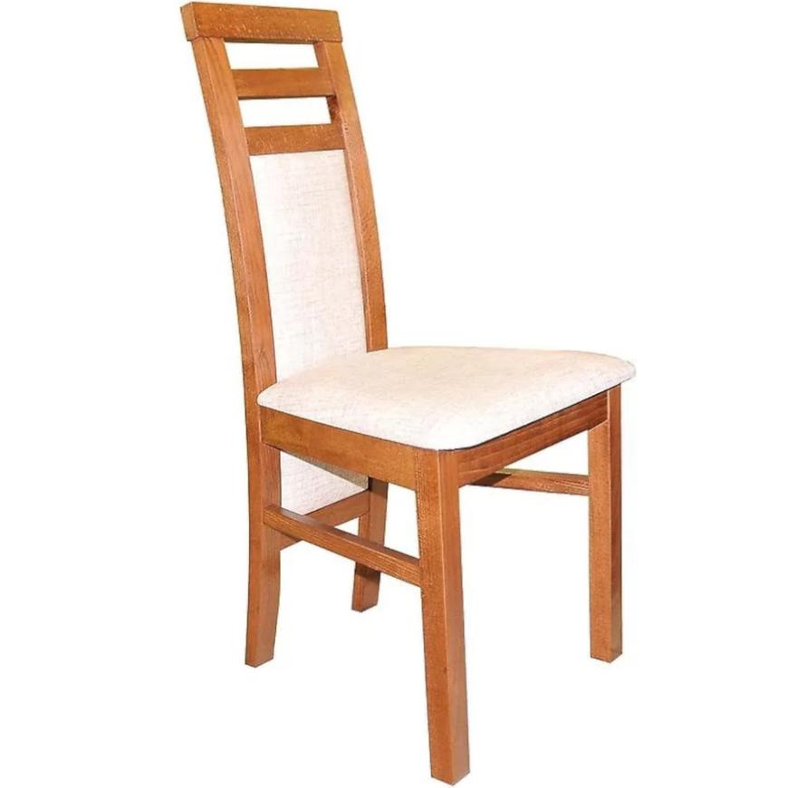 Židle čalouněná W81 Ks3006 t světlý ořech BAUMAX