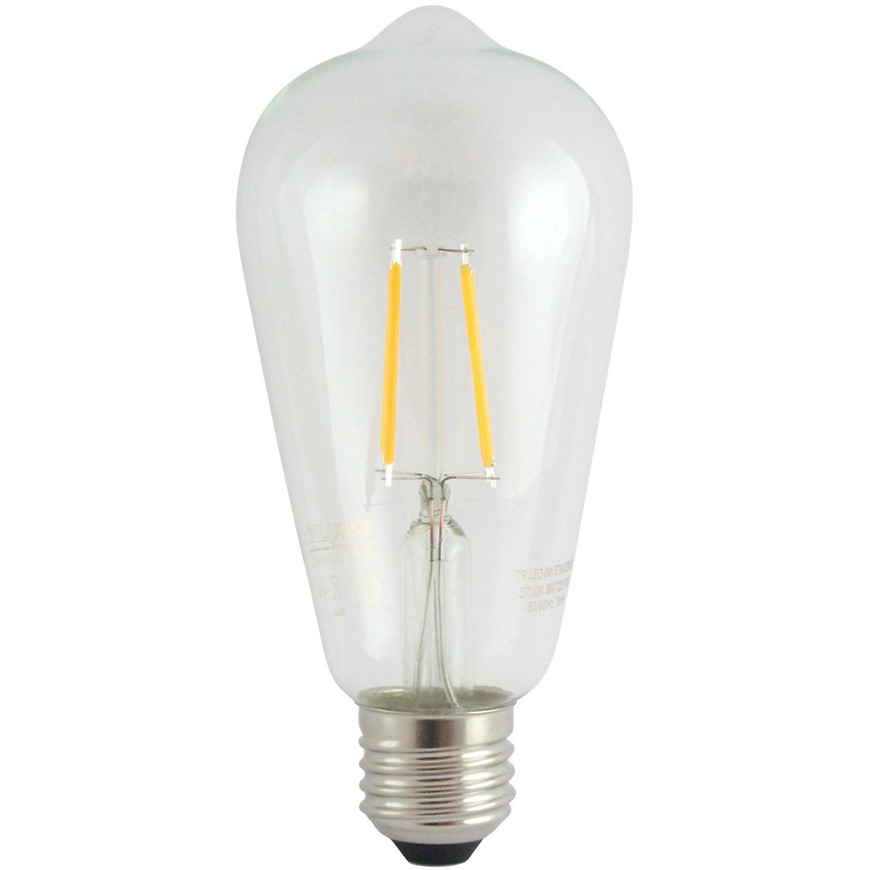 Žárovka LED 4W E27 decor filament ST64 2700K BAUMAX