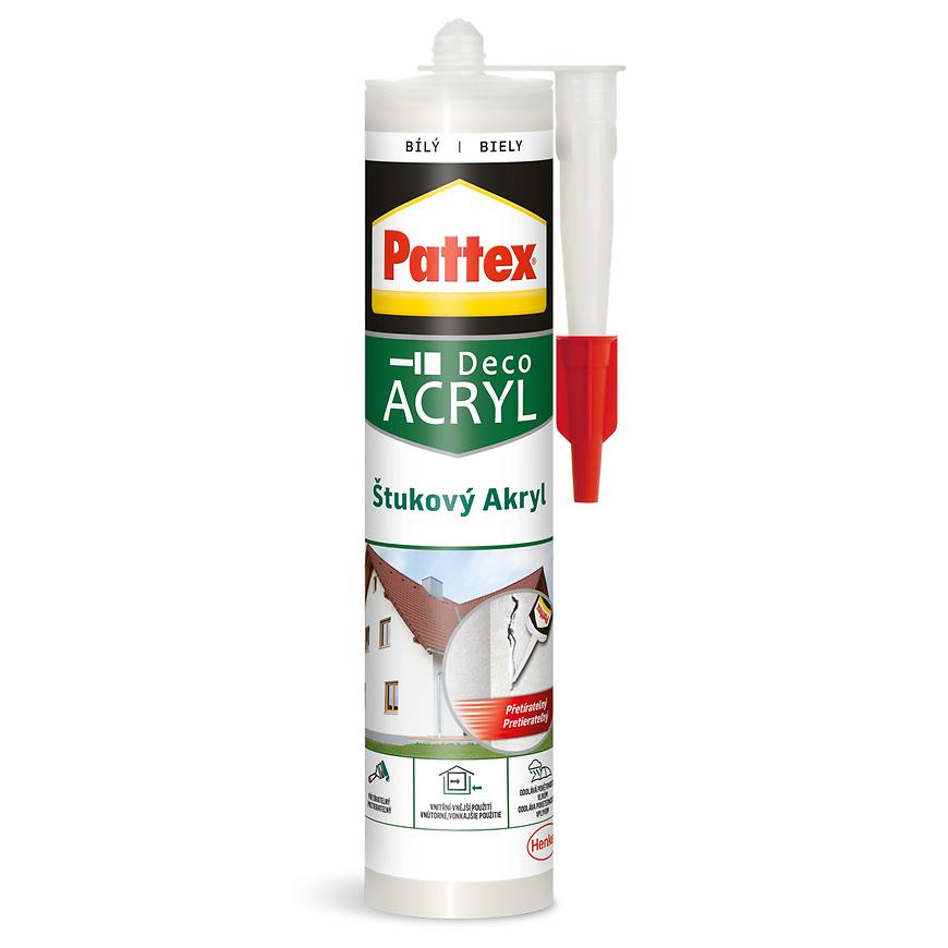 Akrylový tmel Štukový Pattex bílý 280 ml PATTEX