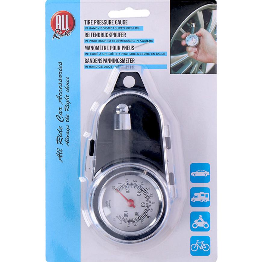 Allride pneuměřič v plastové pouzdre ALLRIDE