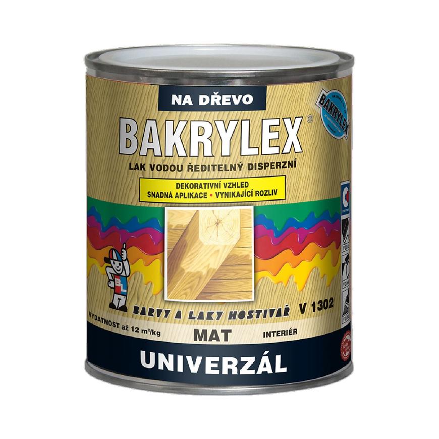 Bakrylex vodou ředitelný lak na dřevo mat 0