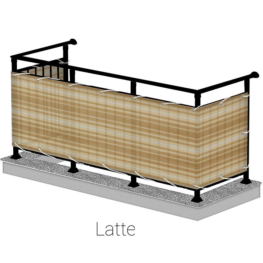 Balkonová zástěna 75/500 latte cappucino BAUMAX