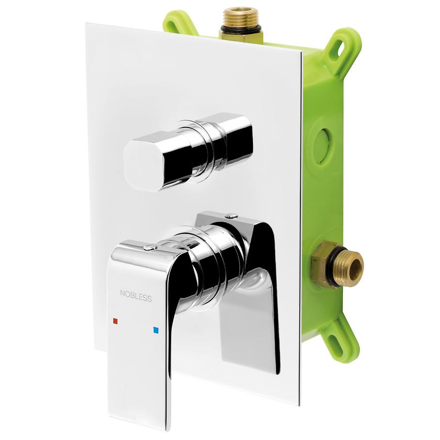 Baterie sprchová podomítková NOBLESS SHARP BOX37051R