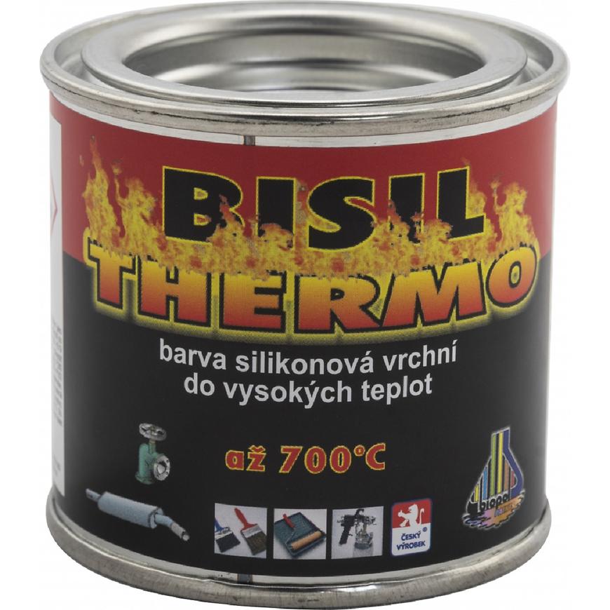 Bisil Thermo žáruvzdorná barva černá 80g BaL