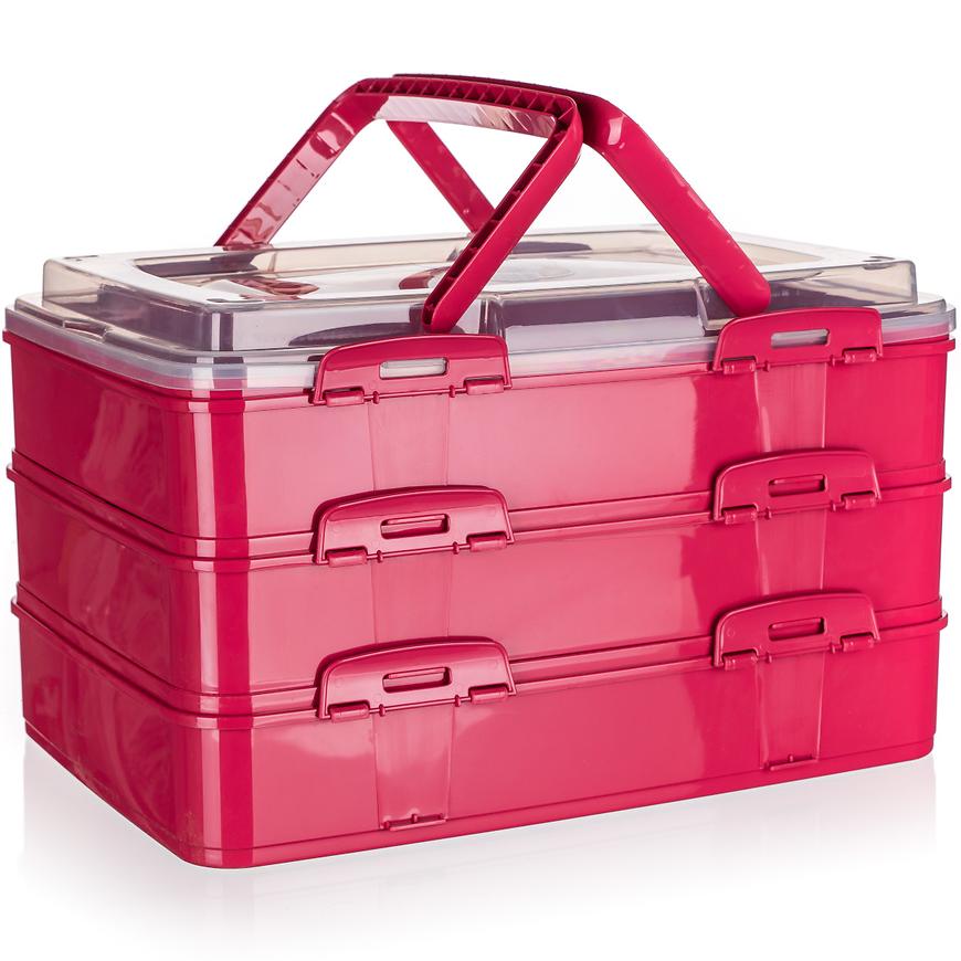 Box na zákusky s úchyty 42x29x 25 cm 55079032 BAUMAX