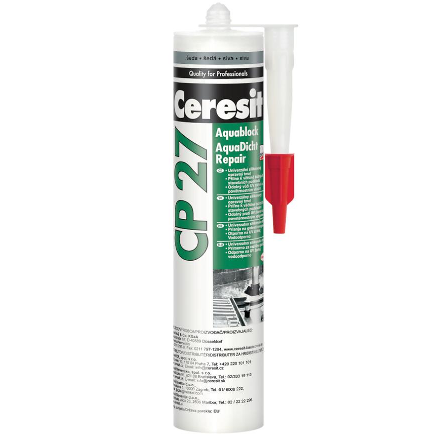 Ceresit cp 27 aquablock repair šedá 300ml CERESIT
