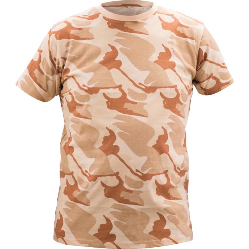 Crambe triko camouflage béžová xs CERVA