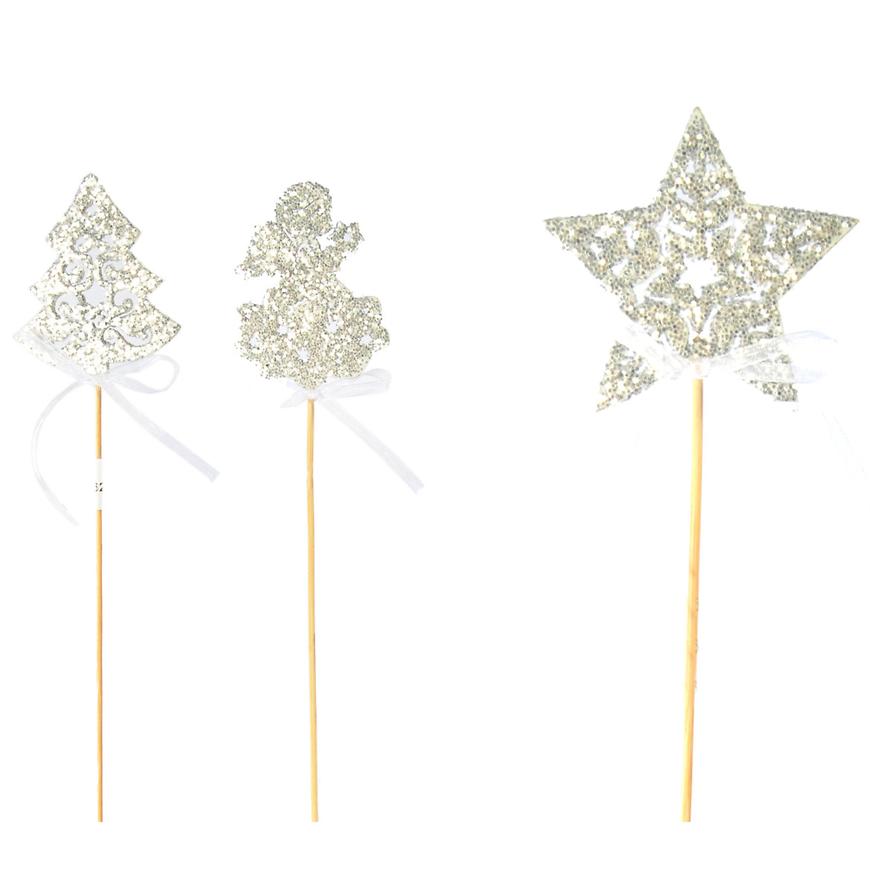 Dekorace vánoční zápich g5362 BAUMAX