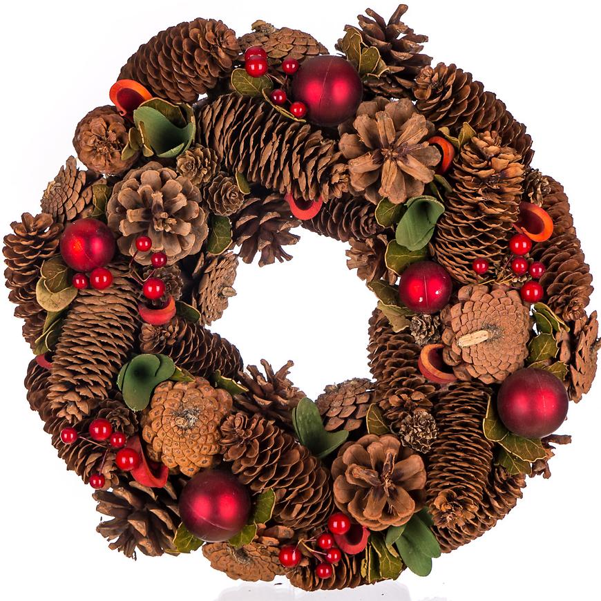 Dekorační věnec 32 x 8 cm