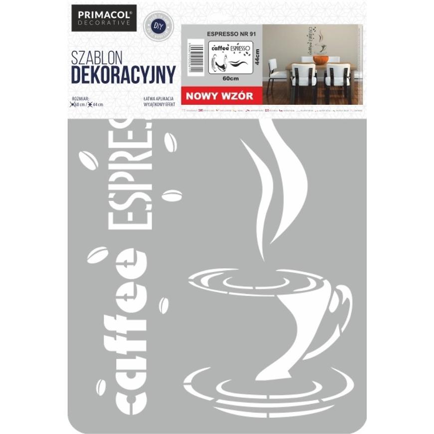 Dekorativní šablona xxl 91 espresso BAUMAX