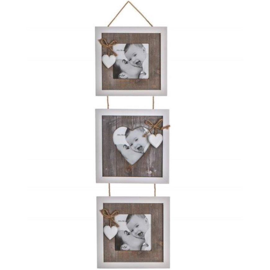 Fotorámeček 3 Solid Heart 63917655 BAUMAX