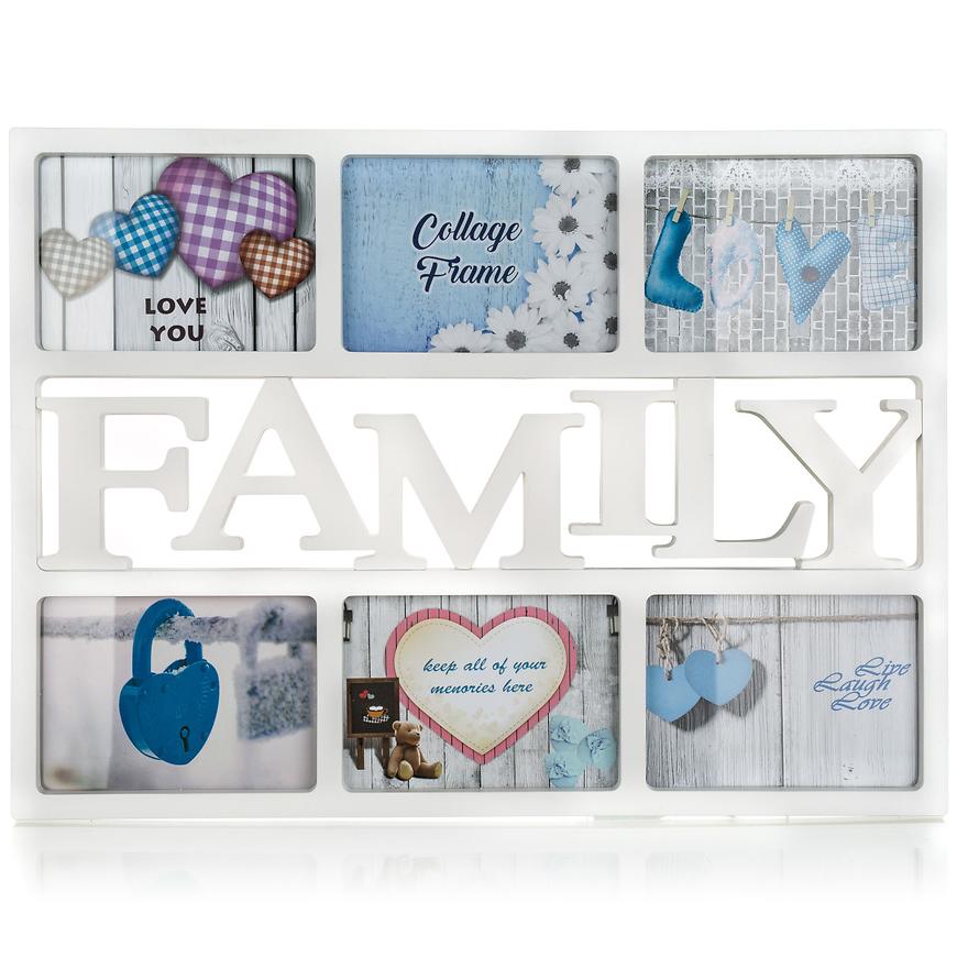 Fotorámeček 6 fotek Family 63917021 BAUMAX