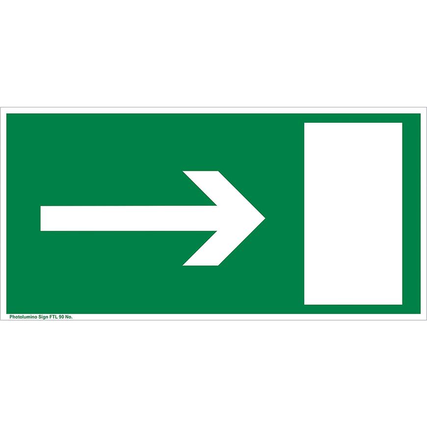 Ftl směr k únikovému východu BAUMAX