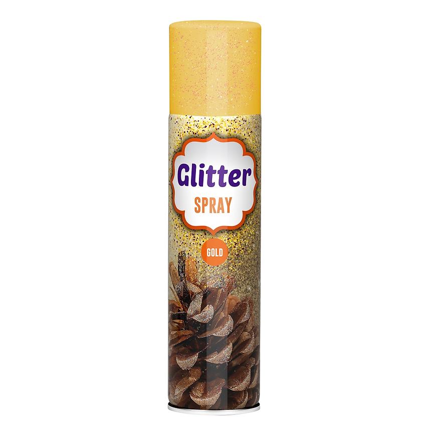 Glitter sprej zlatý 100ml MOTIP