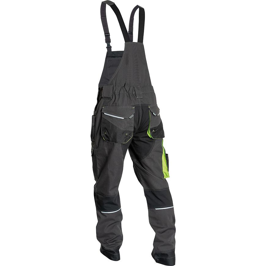 Greendale Kalhoty lacl antracit/limetka 62 CERVA